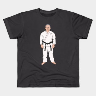 Black Belt Grandpa Dad Kids T-Shirt